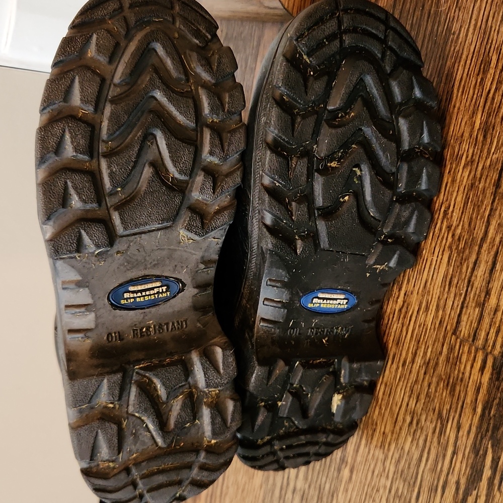 Sketchers Relaxed Fit Steel Toe Work Boots - Picture 6 of 6